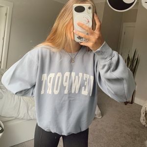 RARE LIGHT BLUE BRANDY NEWPORT SWEATSHIRT